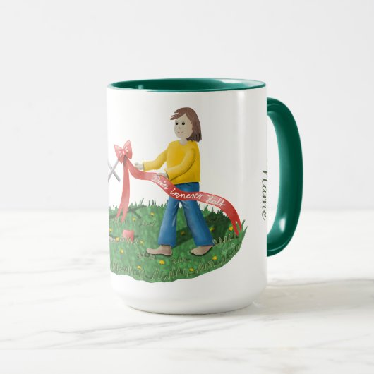 Innerer Anker Tasse Becher Mok (Voorkant rechts)