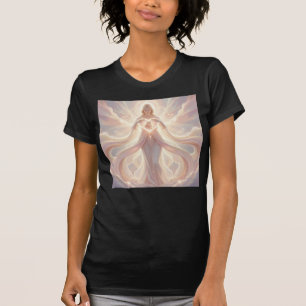 Innerlijk Kind Binnen een Stralend Hart Goddelijke T-shirt