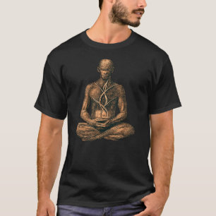 Innerlijke Bewustzijn Meditatieve Kosmische Identi T-shirt