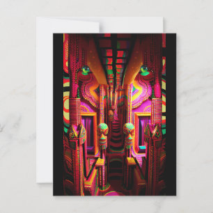 innerlijke monoloog briefkaart