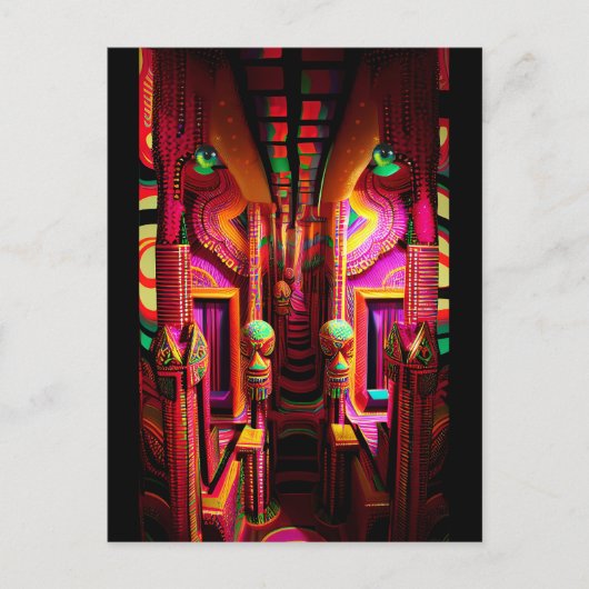 innerlijke monoloog briefkaart (Voorkant)