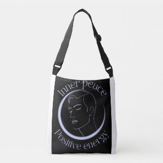 Innerlijke Vrede Positieve Energie – Minimalistisc Crossbody Tas