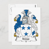 Innes Family Crest Briefkaart (Voorkant / Achterkant)