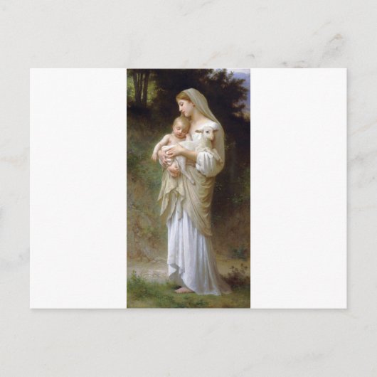 Innocence by William-Adolphe Bouguereau Briefkaart (Voorkant)