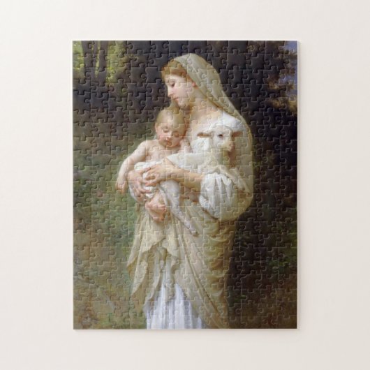 Innocence by William Bouguereau Puzzle Legpuzzel (Verticaal)