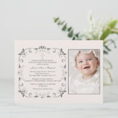 Innocence Carré Photo Invitation (Debout devant)