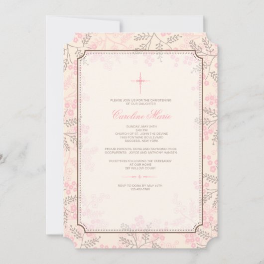 Innocence Invitation religieuse (Devant)