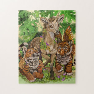 "Innocence of the new" unicorn Legpuzzel