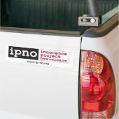 Innocence Project New Orleans Bumpersticker (Op Truck)