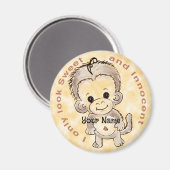 Innocent Monkey Magneet (Voorkant / Achterkant)