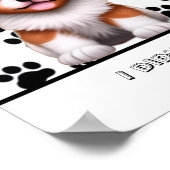 Innocent puppy poster (Hoek)