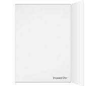 "Innocent Star" Iris Kaart - Blank (Binnen (Links))