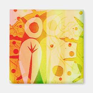 Innocentie in Extremis Pastel Grunge Magnet Magneet