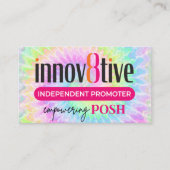 Innov8tive Posh tie visitekaartje design (Voorkant)