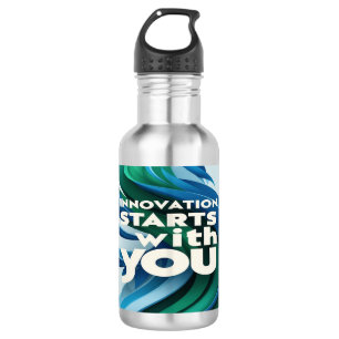 Innovatie begint bij jou 2 waterfles