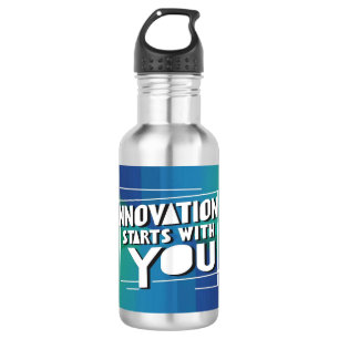 Innovatie begint bij jou 3 waterfles