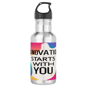 Innovatie begint bij jou waterfles