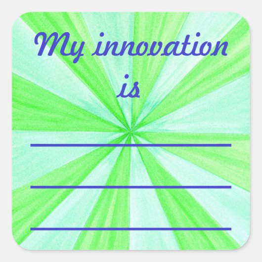 Innovatie Idee Stickers (Voorkant)