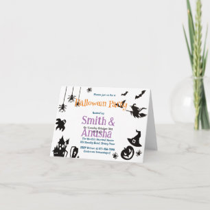 Innovatie Volwassen Halloweenfeest Bedankkaart