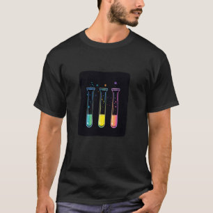 Innovatieve ideeën beginnen in het reageerbuisoutf t-shirt