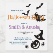 Innovation Adulte Halloween Étiquette de vin de fê (Étiquettes simples)