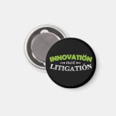 Innovation NOT Litigation Magnet Magneet (Voorkant / Achterkant)