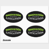 Innovation NOT Litigation Sticker (Vel)