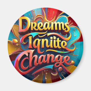 "Innoveren, inspireren, ontsteken" Magneet