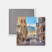 Innsbruck - aimant frigo par Velvet Escape (Recto/Verso)