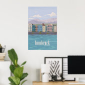 Innsbruck Austria Travel Poster (Bureau à domicile)