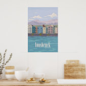 Innsbruck Austria Travel Poster (Cuisine)