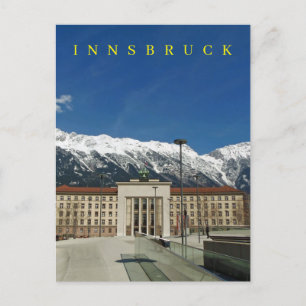 Innsbruck Liberation Monument uitzicht briefkaart