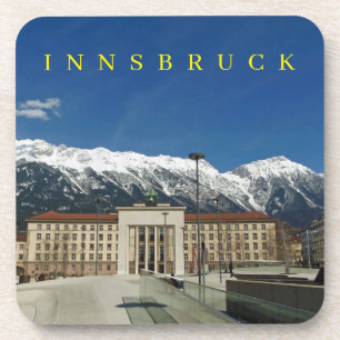 Innsbruck Liberation Monument vue dessous de verre