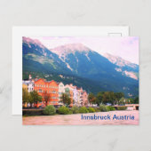 Innsbruck Oostenrijk Briefkaart (Voorkant / Achterkant)