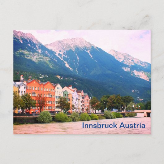 Innsbruck Oostenrijk Briefkaart (Voorkant)