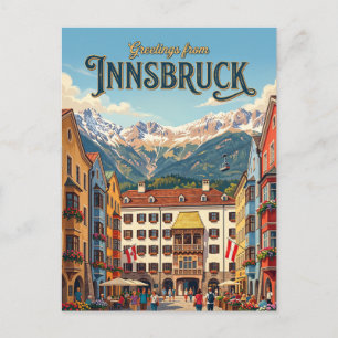 Innsbruck Oostenrijk Briefkaart