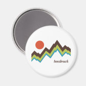 Innsbruck Oostenrijk Magneet (Voorkant / Achterkant)