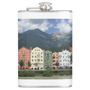 Innsbruck Oostenrijk stad in Tirol Heupfles
