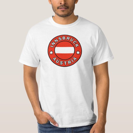 Innsbruck Oostenrijk T-shirt (Voorkant)