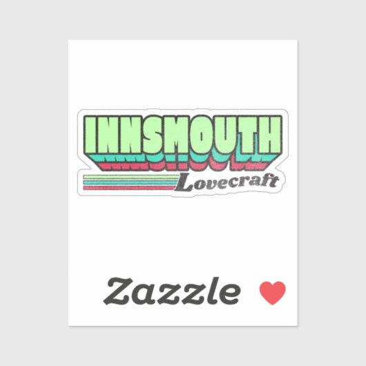 Innsmouth Retro Label Lovecraft (Vel)