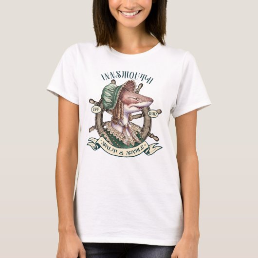 Innsmouth Salt & Sable - Shark Lady T-shirt (Voorkant)