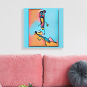 Innuendo Paste Canvas Afdruk (Insitu (Woonkamer))