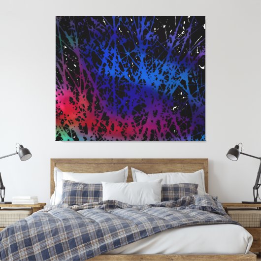 Inosculated Fettle Canvas Afdruk (Insitu (Slaapkamer))