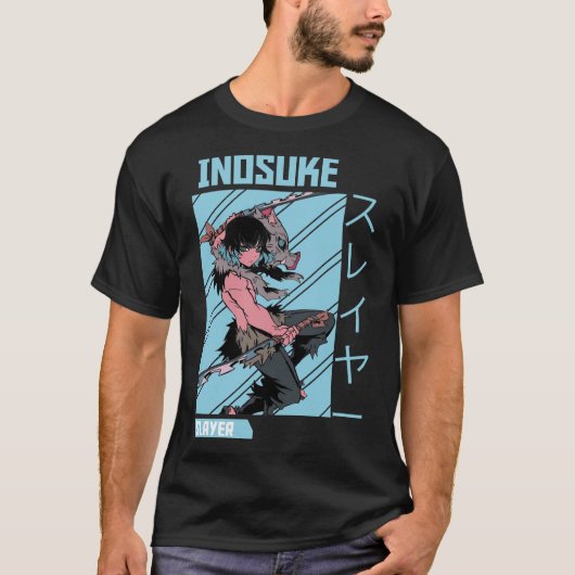 Inosuke Demon Slayer Classic T-shirt (Voorkant)