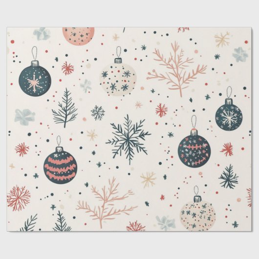 Inpak papier Kerst (Vlak)