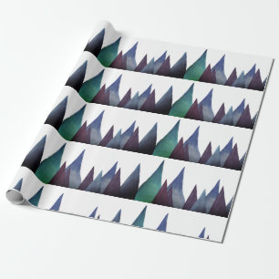 Inpakpapier Blauwe Top