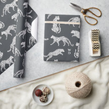 Inpakpapier | Cheetah Patroon Cadeaupapier