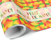Inpakpapier - Citrus Fans - Feliz Cinco de Mayo (Rol Hoek)