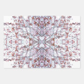 Inpakpapier: Collaged Cherry Blossom Design Inpakpapier Vel (Voorkant 2)