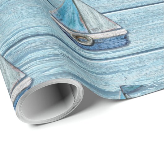 Inpakpapier Driftwood Beach jacht ontwerp (Rol Hoek)